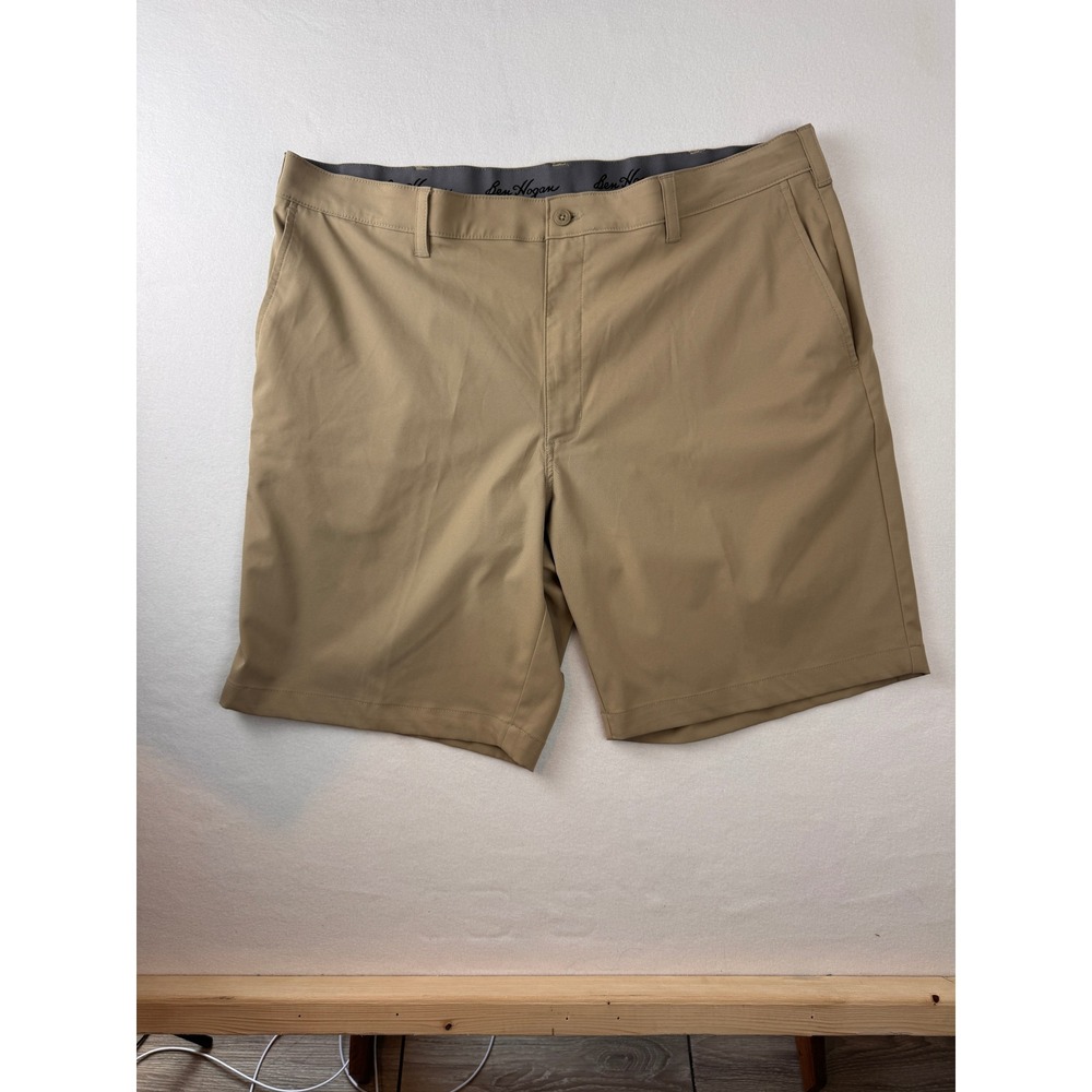 Ben Hogan Men's Performance Golf Shorts Khaki Size 40 Stretch Description